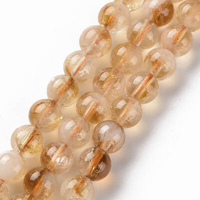Natural Citrine Beads Strands