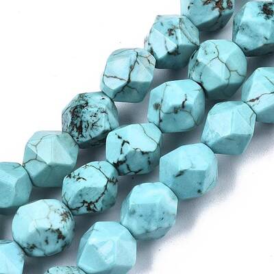 Natural Howlite Beads Strands