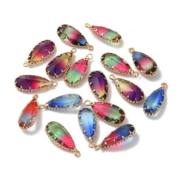 Two Tone Glass Pendants