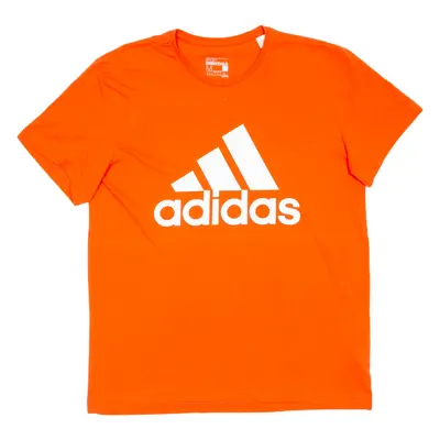 ADIDAS Mens T-Shirt Orange M