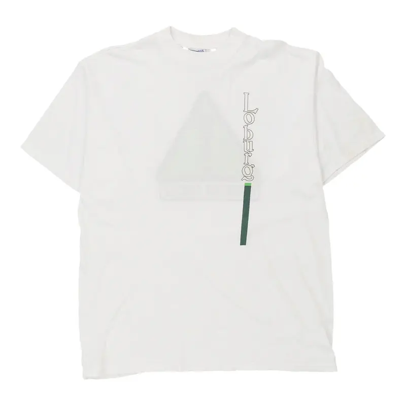 Loburg, Attention Finess Sprintee T-Shirt - XL White Cotton