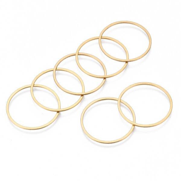 Ion Plating(IP) 304 Stainless Steel Linking Ring