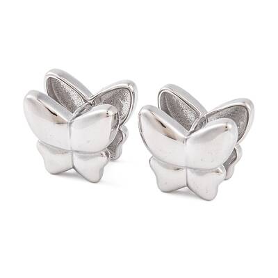 Non-Tarnish 304 Stainless Steel Hoop Earrings for Women