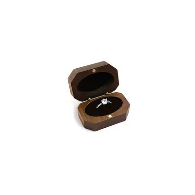 Wood Ring Storage Box
