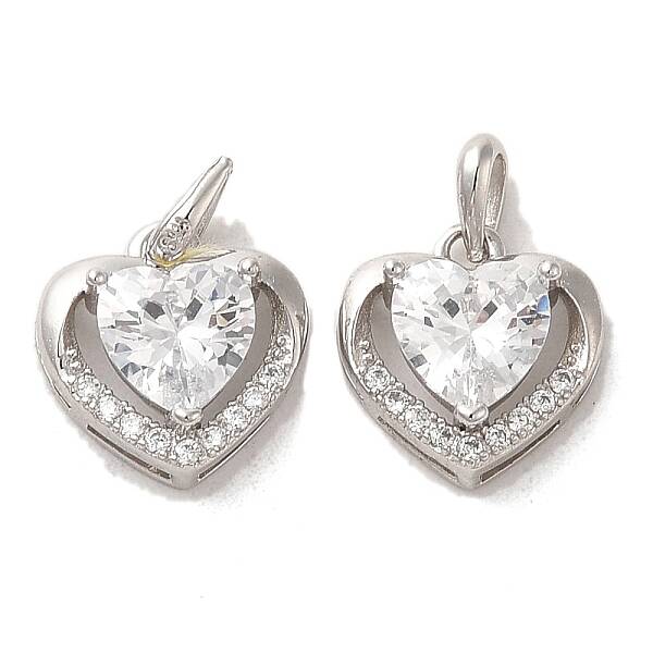 Brass Cubic Zirconia Pendents