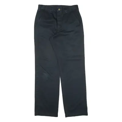 CARHARTT Workwear Mens Trousers Black Regular Straight W30 L30
