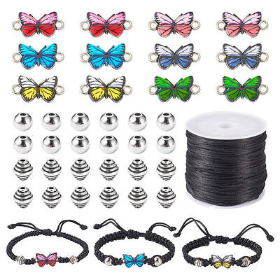 DIY Butterfly Bracelet Making Kit