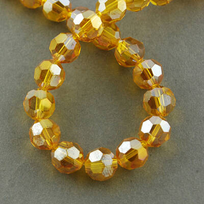 Electroplate Glass Beads Strands