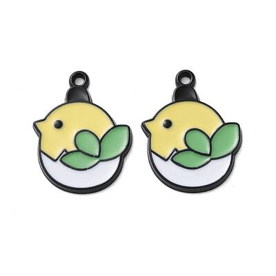 Alloy Enamel Pendants