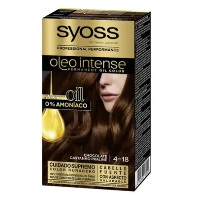 Syoss Oleo Permanent Intense Color 4-18 Chocolate