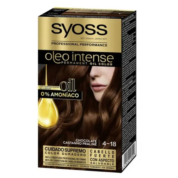 Syoss Oleo Permanent Intense Color 4-18 Chocolate
