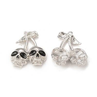 Rack Plating Alloy Enamel Pendants