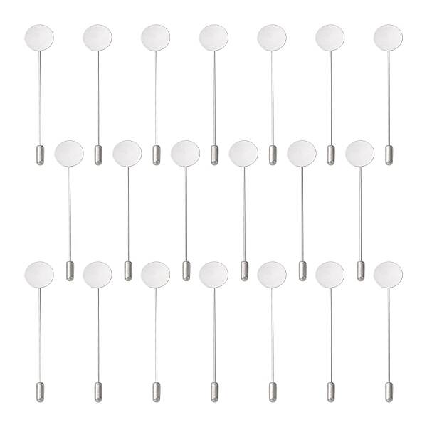 Tarnish Resistant 304 Stainless Steel Brooch Findings