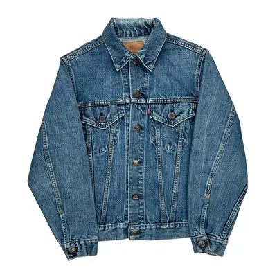 Levis Denim Jacket - Small Blue Denim
