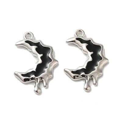 Spray Painted Alloy Bead