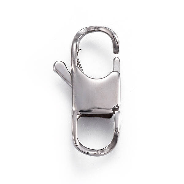 Tarnish Resistant 304 Stainless Steel Lobster Claw Clasps