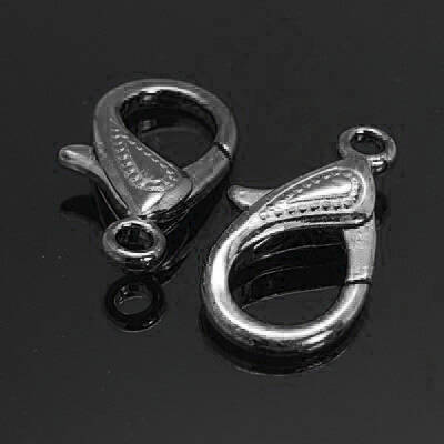 Zinc Alloy Lobster Claw Clasps