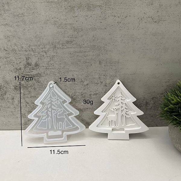 Christmas Theme DIY Pendants Decoration Silicone Mold