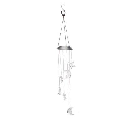 LED Solar Powered Star & Moon Wind Chime