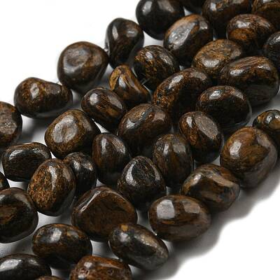 Natural Bronzite Beads Strands