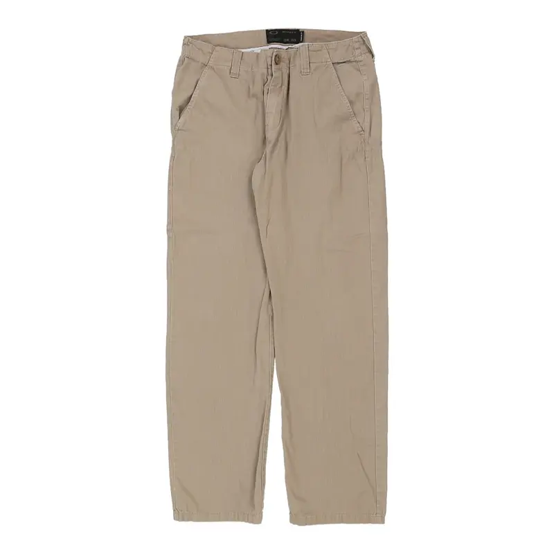 Oakley Trousers - 34W 31L Beige Cotton