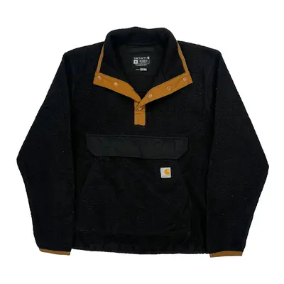 Relaxed Fit Carhartt Fleece - Medium Black Polyester