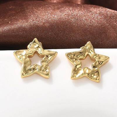304 Stainless Steel Stud Earrings