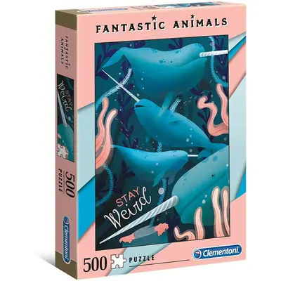 Clementoni, Fantastic Animals, Love Creative Games, Puzzle, Unisex, 6+ years
