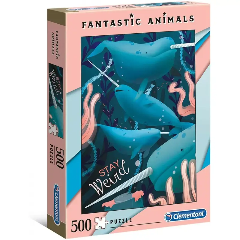 Clementoni, Fantastic Animals, Love Creative Games, Puzzle, Unisex, 6+ years