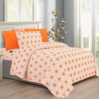 Elegant Comfort 6-Piece Geometric Cube Pattern Sheet Set - Hotel-Quality Softness with Deep Pocket Fitted Sheet and Smart Sto...