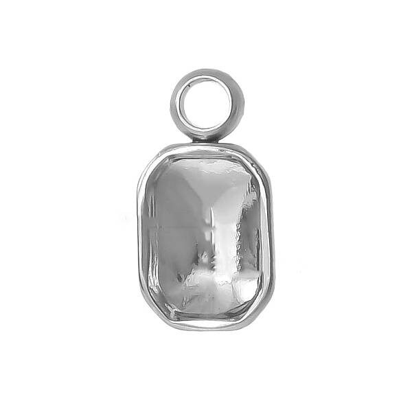 304 Stainless Steel Pendant Cabochon Settings