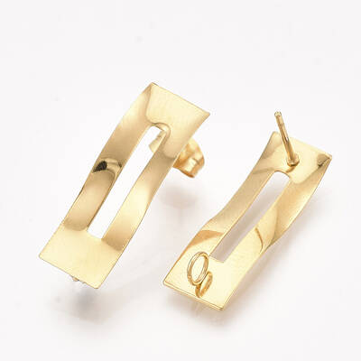 304 Stainless Steel Stud Earring Findings