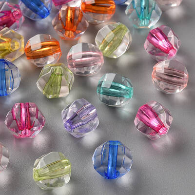 Transparent Acrylic Beads