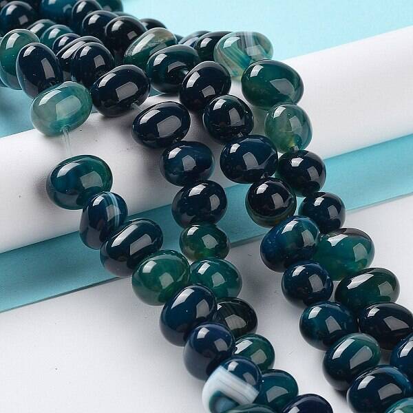 Natural Agate Beads Strands