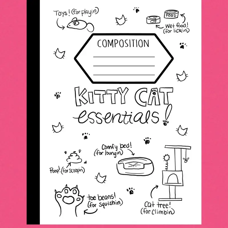 Kitty Cat Notebook