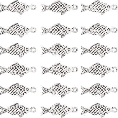 100Pcs Tibetan Style Alloy Pendants