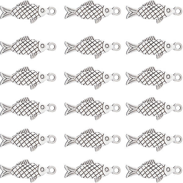 100Pcs Tibetan Style Alloy Pendants
