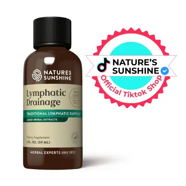 Nature's Sunshine Lymphatic Drainage Supplement: Reduce Bloat, Reduce Puffiness, Detoxify, Support Lymph Flow, Aids in Recove...