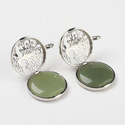 Natural Green Aventurine Pendants