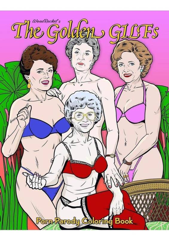 Golden Gilfs Porn Parody Coloring Book