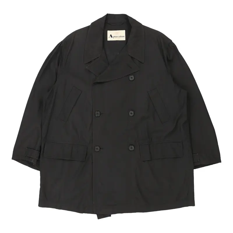 Aquascutum Coat - Large Black Acetate