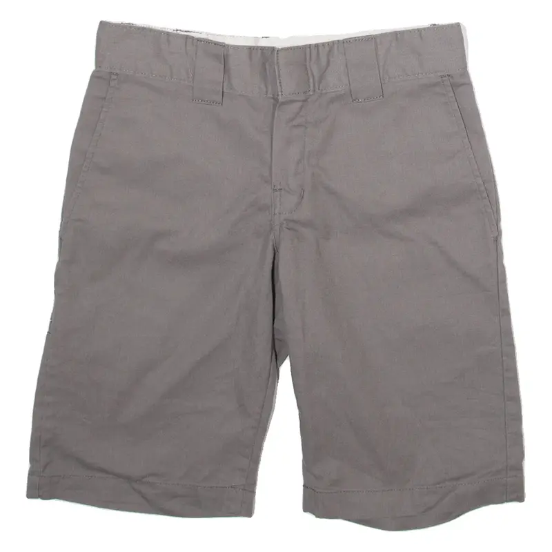 DICKIES Mens Workwear Shorts Grey Slim S W28
