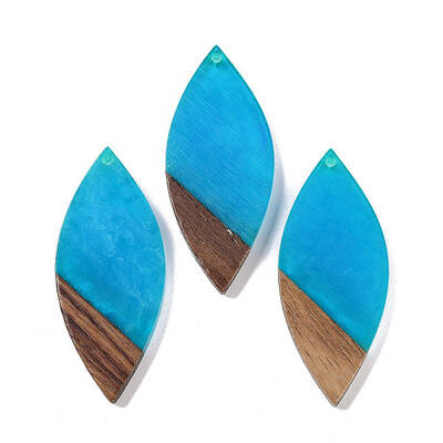 Resin & Wood Big Pendants