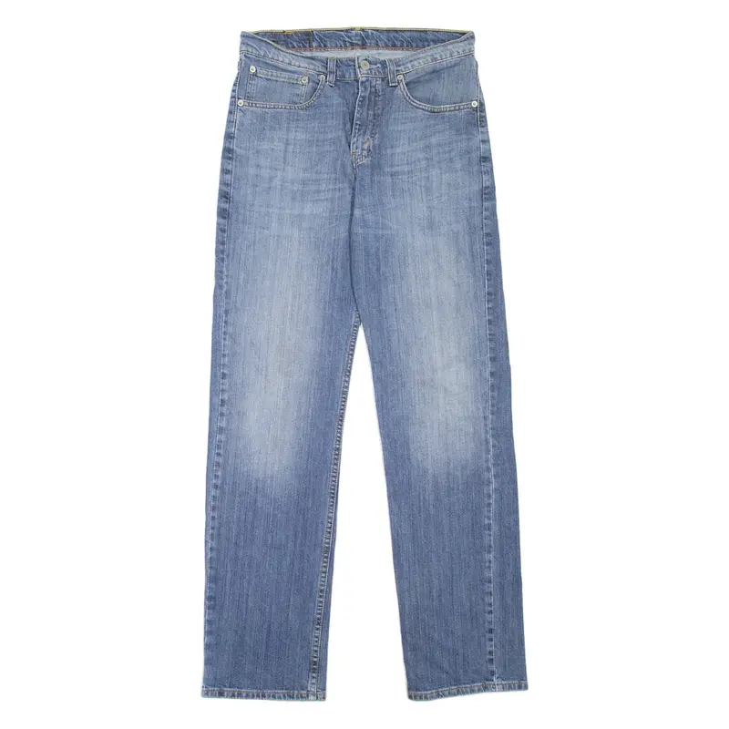 LEVI'S 751 Jeans Mens Blue Regular Straight Stone Wash W31 L32