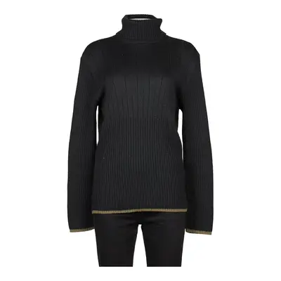 Moschino Jeans Rollneck - XL Black Wool Blend
