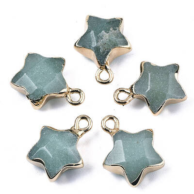 Natural Green Aventurine Pendants