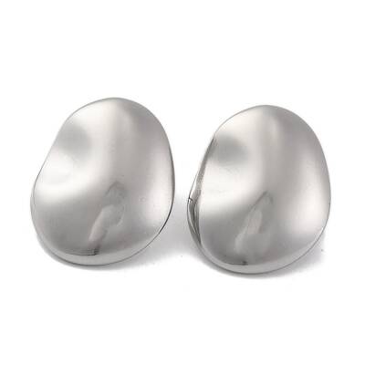 Non-Tarnish 304 Stainless Steel Stud Earrings for Women