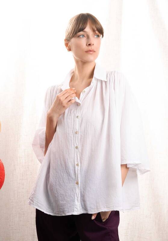Shirt 13019 White | Color: WHITE | Size: U