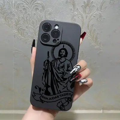 Sun Man Pattern Phone Case for Fall, Anti-drop Cellphone Protective Case, All-inclusive Shockproof Mobile Phone Cover for iP...