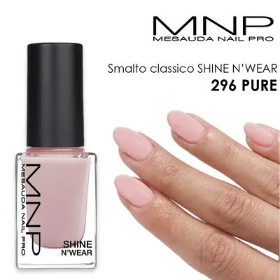 Mnp classic nail polish shine n' wear 296 pure